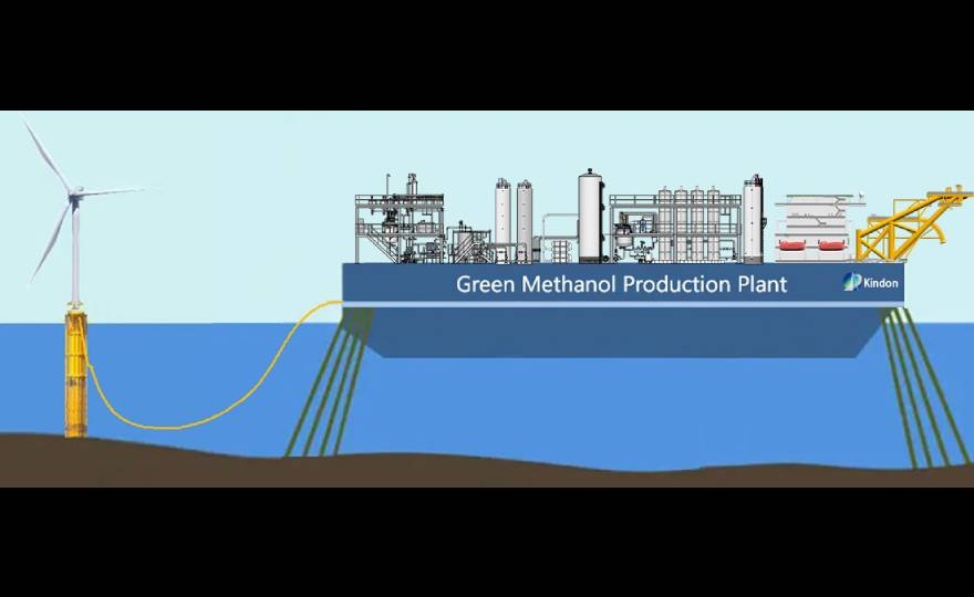 RINA Awards Kindon New Energy Technology (Jiangsu) Co., Ltd. Approval in Principle for Innovative DAC Green Methanol Offshore Production Platform